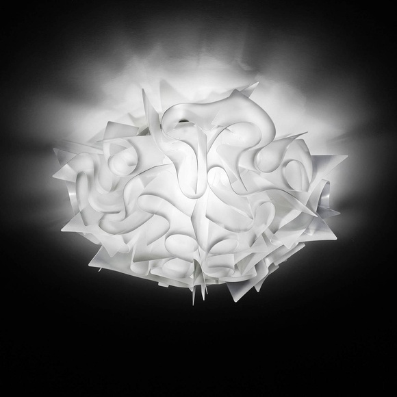 Slamp Veli Wand- und Deckenleuchte S opalweiss
