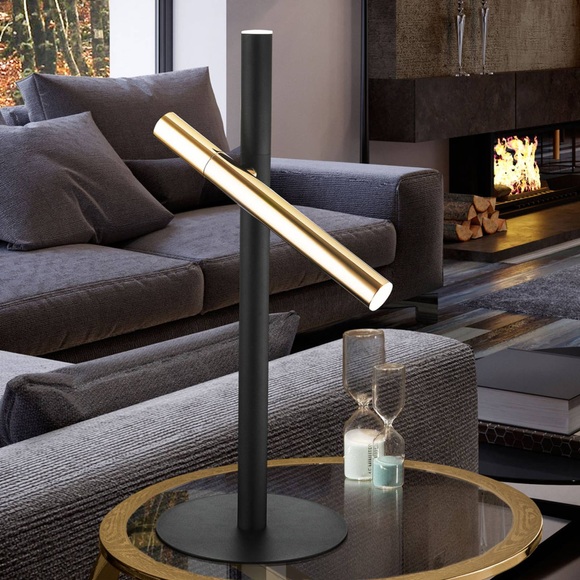LED-Tischleuchte Varas, zweiflammig