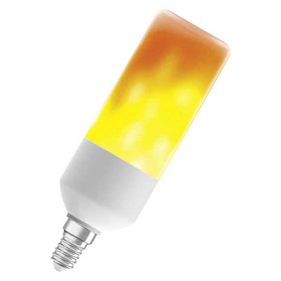 OSRAM Stick Flame LED-Lampe E14 0,5W 1.500K