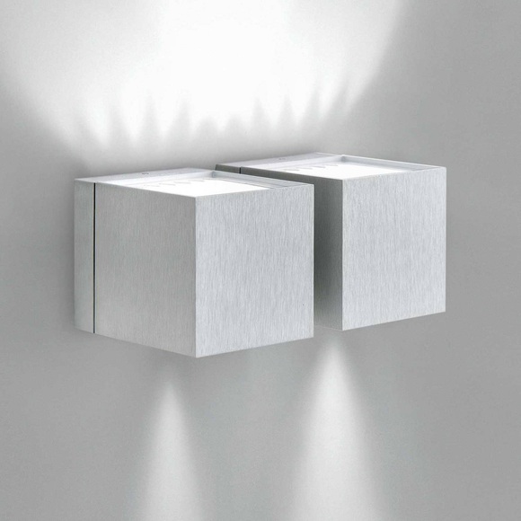 Milan Dau - Wandleuchte up-down alu 2-flg