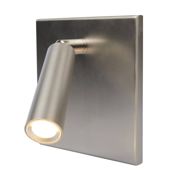 Leseleuchte BL1-LED, Ein-/Anbau, edelstahl