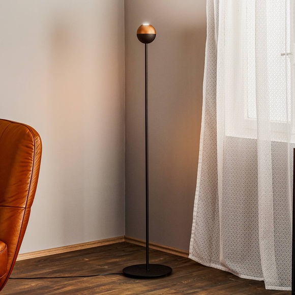Stehleuchte Midnight in Schwarz mit LED-Lampe