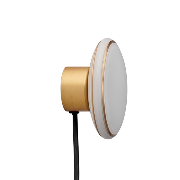 Shade ØS1 Wand Ringe messing Seil schwarz Node