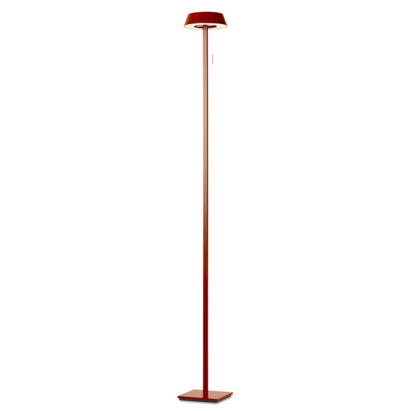 OLIGO Glance LED-Stehlampe rot matt