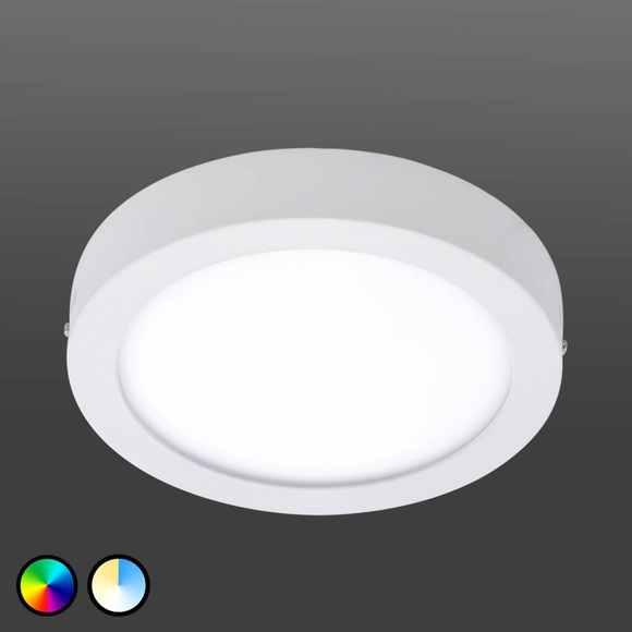 Eglo Fueva-C Circle 22.5Cm - Aufbau-Deckenleuchte (Weiss)