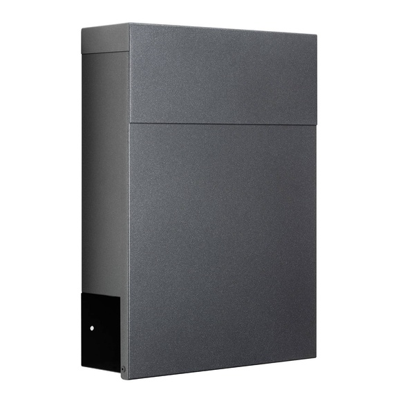 Briefkasten 3030 mit Zeitungsfach, graphit