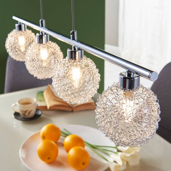 Höhenverstellbare LED-Balkenpendellampe Ticino