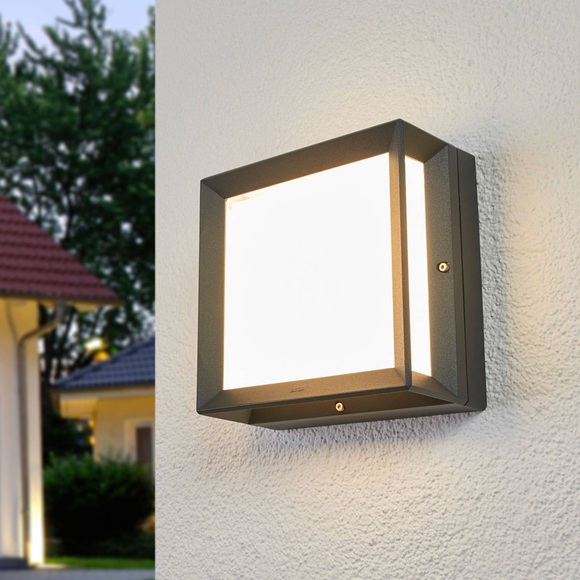 BEGA - eckige LED-Außenwandleuchte Duran - IP65