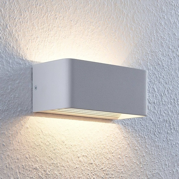 LED-Wandleuchte Lonisa, weiß, 20 cm