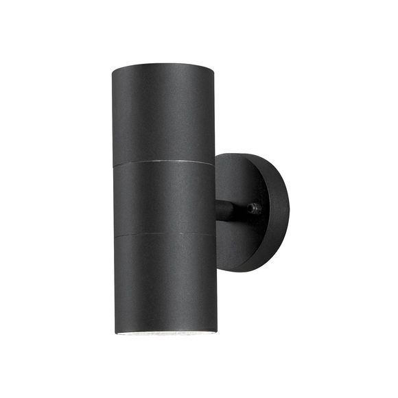 Außenwandleuchte New Modena 2-flg. schwarz
