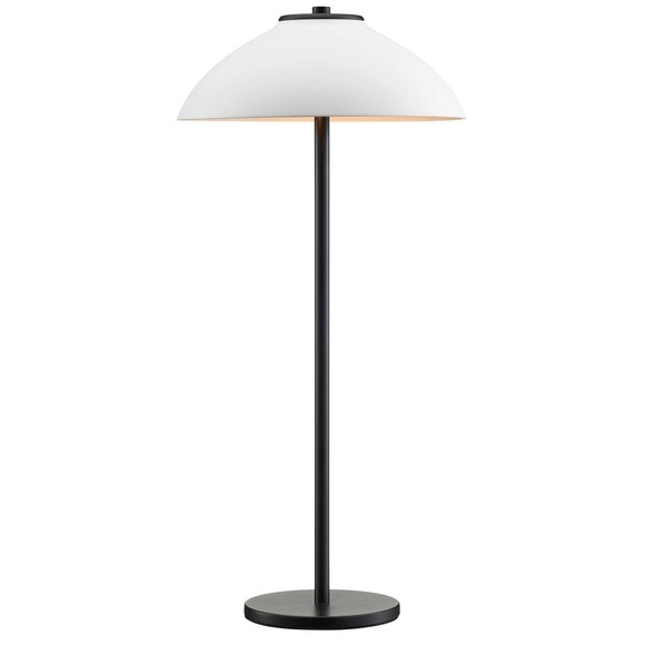 Tischleuchte Vali, Höhe 50 cm, schwarz/weiß
