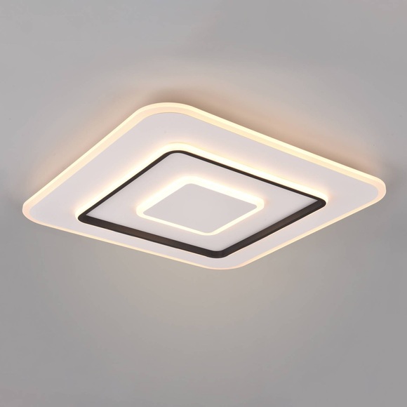LED-Deckenleuchte Jora eckig, 60 x 60 cm