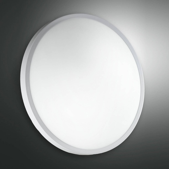 Decken- und Wandleuchte PLAZA aus Glas 41 cm ws