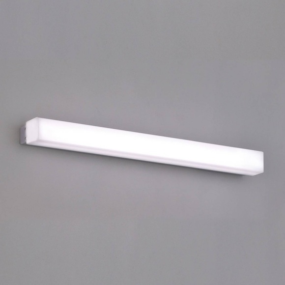 LED-Bad-Wandleuchte Box, 3.000 K, Breite 59 cm