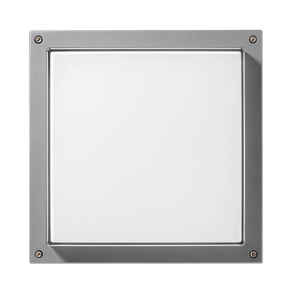 Wandlampe Bliz Square 40 3.000K grau dimmbar