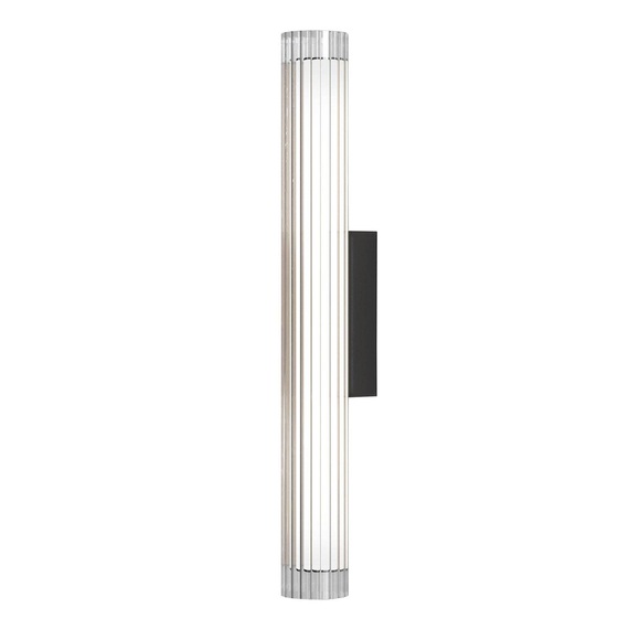 Astro io Wall LED-Wandlampe IP44 schwarz, 66,5 cm