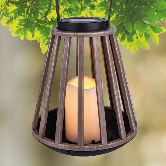 Solarbetriebene LED-Tischleuchte 36654