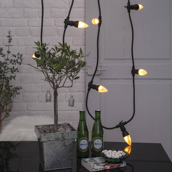 LED-Kerzenlampe E14 Flame lamp 1.800K