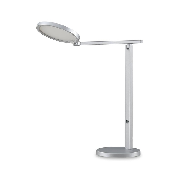 Lucande Felkano LED-Tischlampe, silber