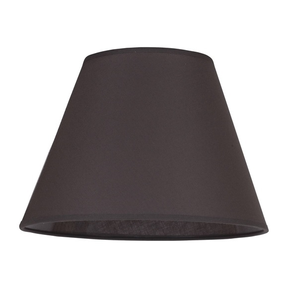 Lampenschirm Mini Romance für Stehlampe erdbraun