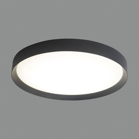 LED-Deckenlampe Minsk DALI Ø 60cm Casambi schwarz