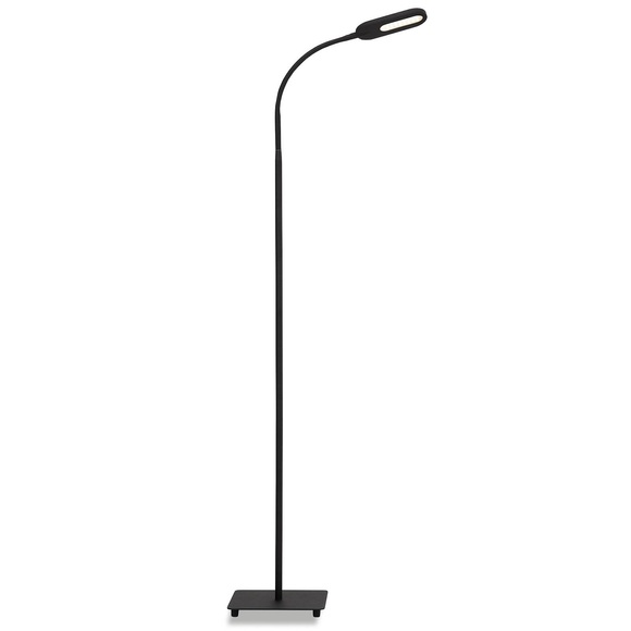 LED Stehleuchte mit Dimmfunktion schwarz
