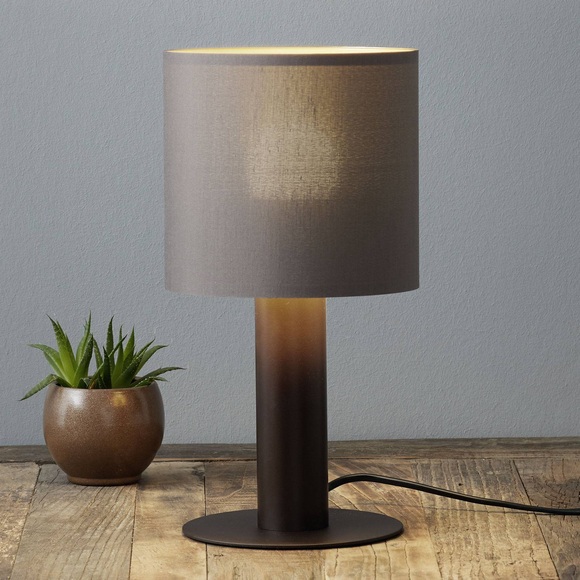 Tischlampe Concessa cappuccino/gold