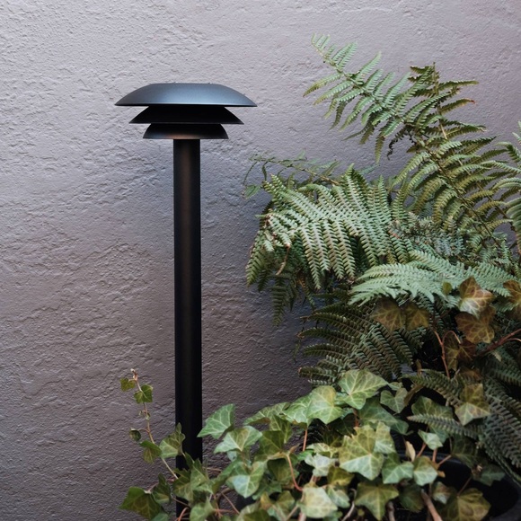 Dyberg Larsen DL20 Outdoor Poller schwarz Ø 20cm