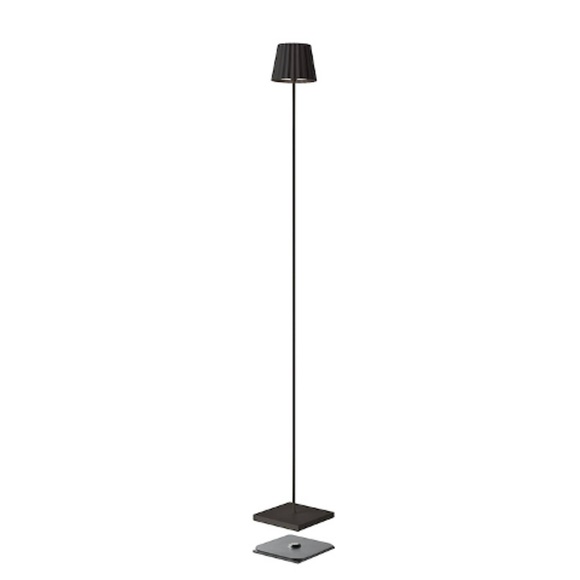 LED-Stehleuchte Troll 2.0 für außen, schwarz