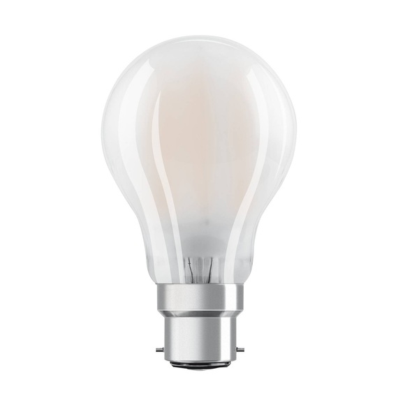 OSRAM LED-Lampe B22d Classic 827 7W 2er-Pack matt