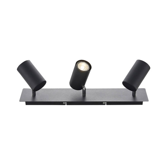 Lindby Joffrey Deckenstrahler, 3-flammig, schwarz