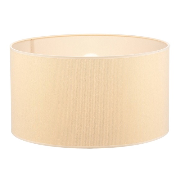 Lampenschirm Roller Ø 40 cm, ecru/gold