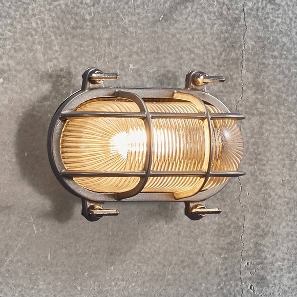 Außenwandleuchte Helford, nickel