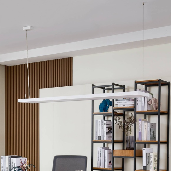Arcchio Finix LED-Hängeleuchte weiß 60W dimmbar