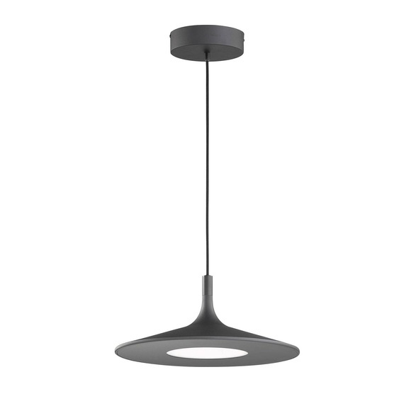 Schöner Wohnen Slim LED-Hängeleuchte, schwarz