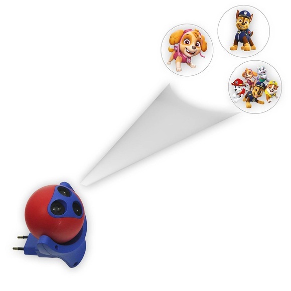 LED-Nachtlicht Paw Patrol, 3-fach, für Steckdose