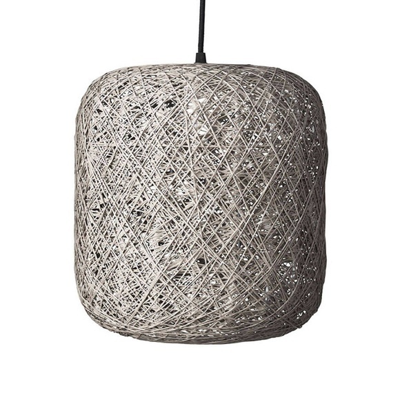 Dyberg Larsen Spin S Pendellampe grau, Ø 30cm
