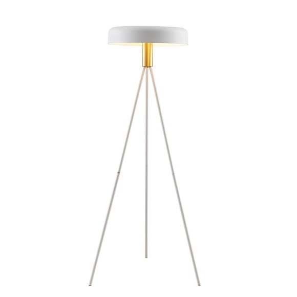 Lucande Filoreta Stehlampe in Weiß