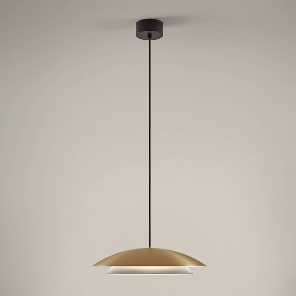 LEDS-C4 Noway Big Pendellampe dimmbar gold matt