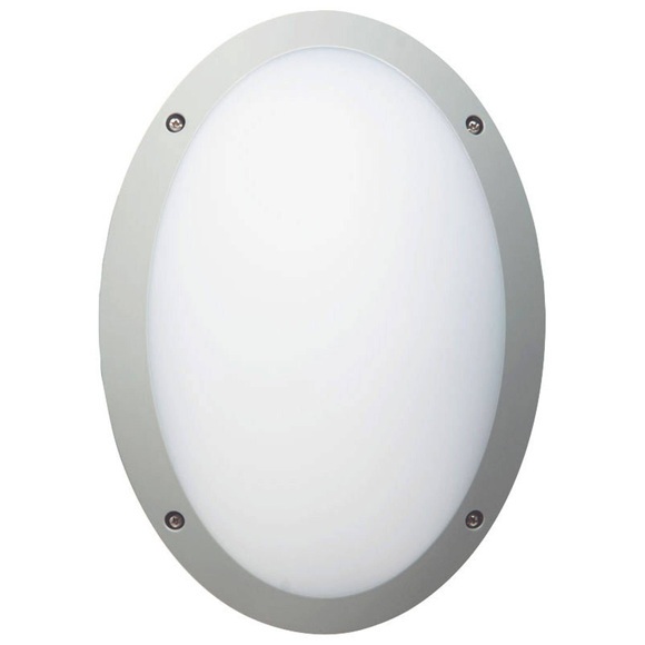 LED-Deckenleuchte Fonda in ovaler Form mit IP66