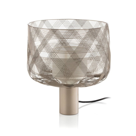 Forestier Antenna M Tischlampe 29 cm metallic grau