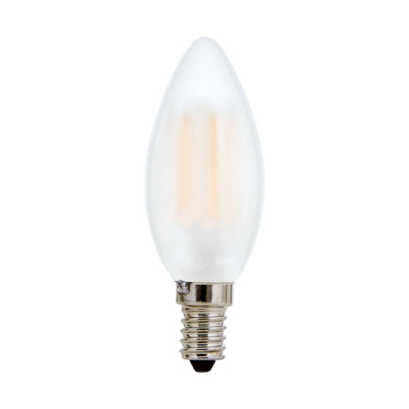 LED-Kerzenlampe E14 5W matt 827 dimmbar