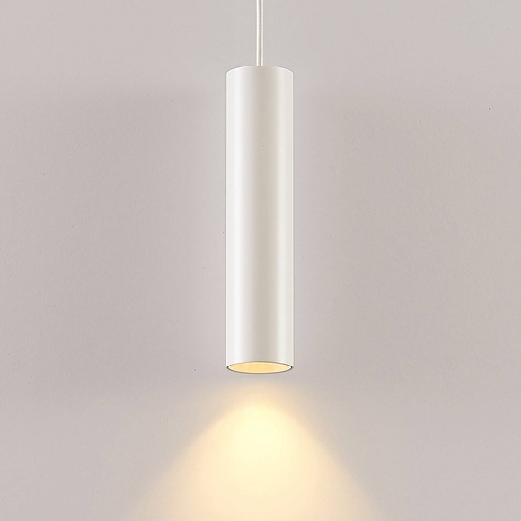 Arcchio Ejona Pendellampe, Höhe 27 cm, weiß