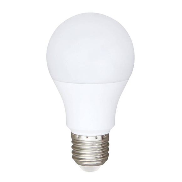 LED-Lampe ARAXA E27 9W für AC und DC, 2.700K