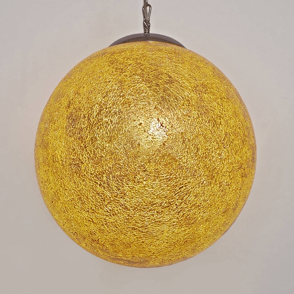 Hängeleuchte Narziso, amber