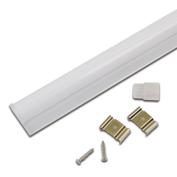 LED-Lichtleiste EcoLite F HO Anbau, 3.000K, 115cm