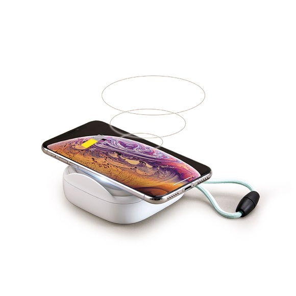 MiPOw - Powerbank Pop-Candle - Weiss