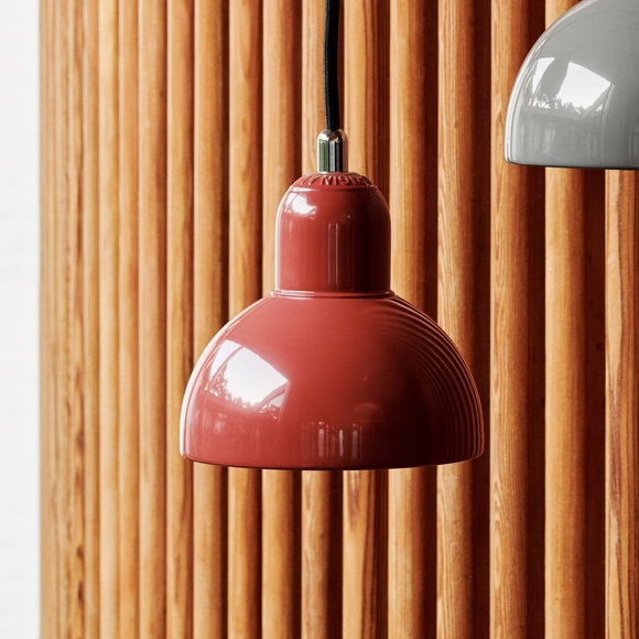 FRITZ HANSEN Kaiser Idell 6722-P Glanz rostrot