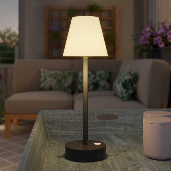 Lola Slim30 anthrazit Outdoor-Tischleuchte Newgarden