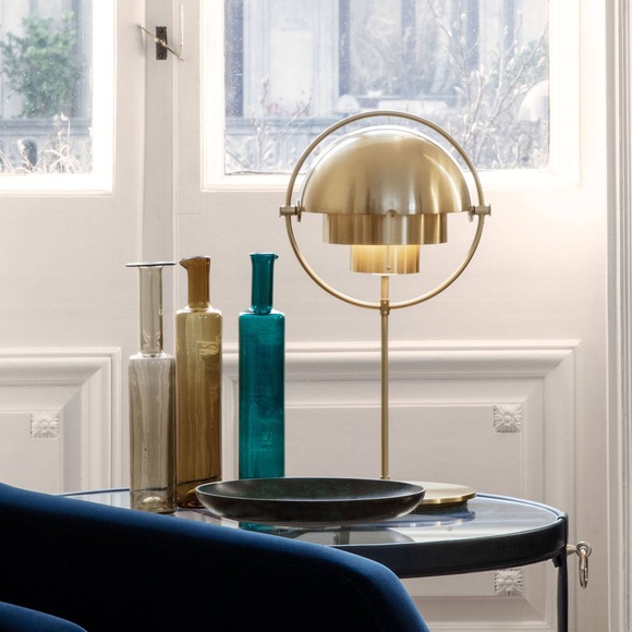 Gubi-Multi-Lite Table Lamp, Brass